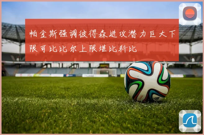 帕金斯强调彼得森进攻潜力巨大下限可比比尔上限堪比科比
